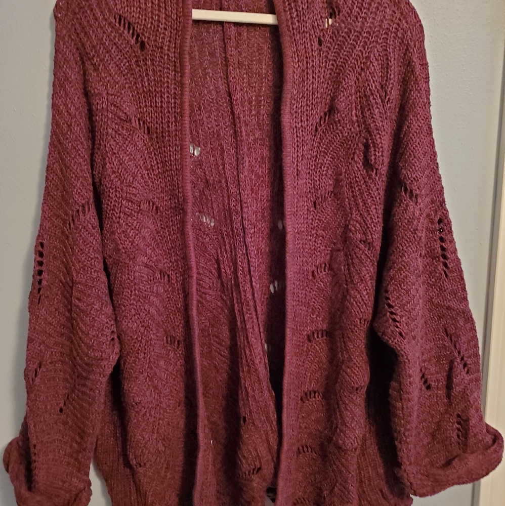 Maurices Cardigan with 3/4 Sleeves